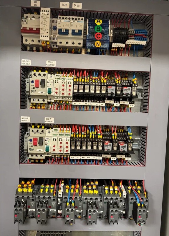 Шкафы управления оборудованием